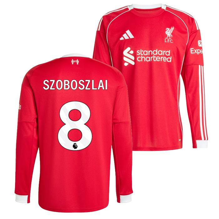 adidas（アディダス） ○リバプール 25-26 ホーム 長袖 ユニフォーム