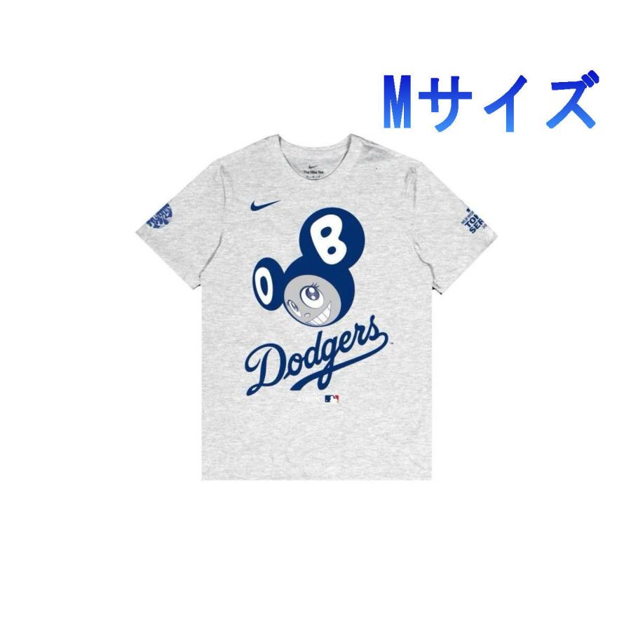 村上隆 x MLB Mサイズ DOB君 Tシャツ グレー 2025年 東京シリーズ