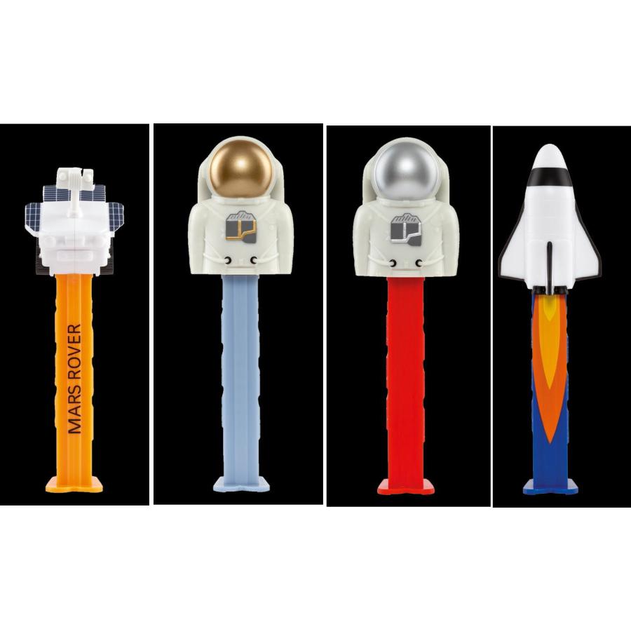 PEZ ペッツ 宇宙 スペースミッションシリーズ 4点セット 袋入り Space