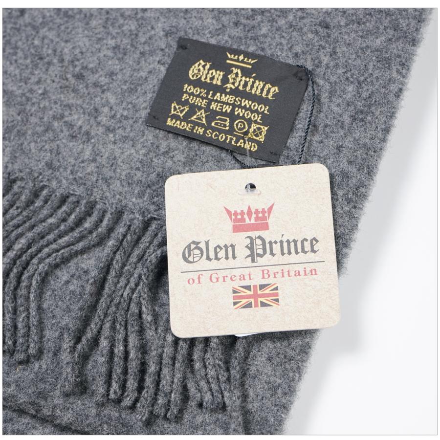 Glen Prince（グレンプリンス） ラムウール マフラー ストール