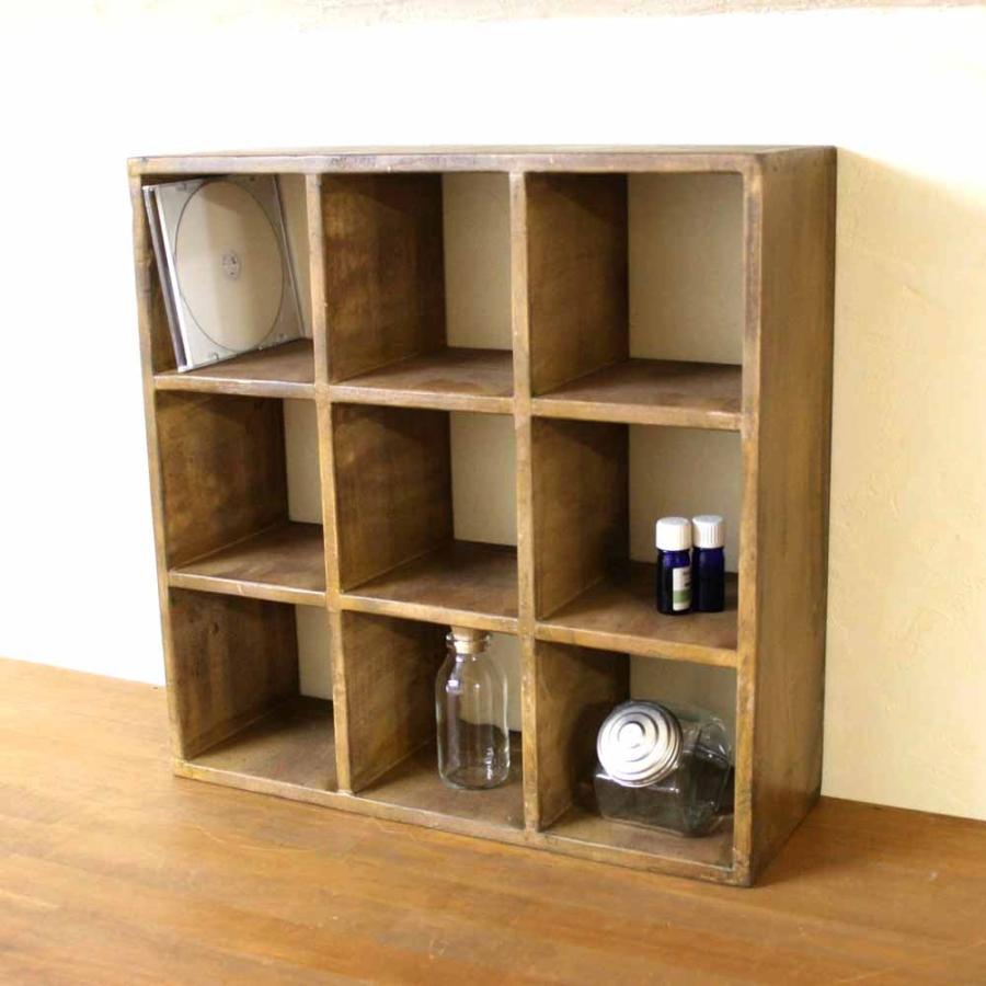 キュービックラック 9 収納 棚 CDラック スパイスラック フリー