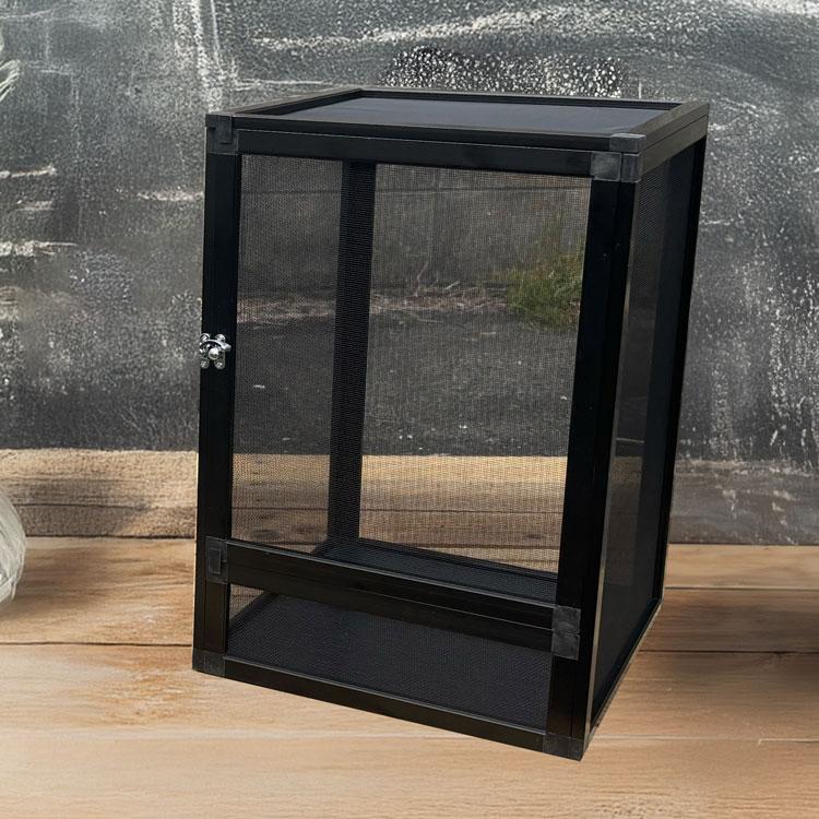 爬虫類 メッシュケージ 【Mサイズ】42*42*66 cm ノーブランドバルク品