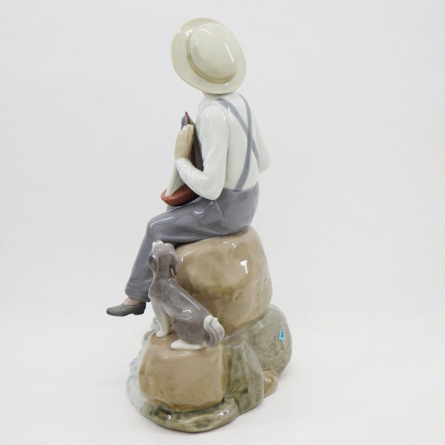 リヤドロ ♯5166 「Sea Fever」 フィギュリン Lladro/ヨット/少年/犬