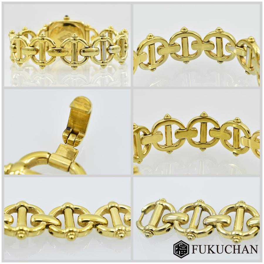 GUCCI（グッチ） GUCCI 6400L レディースウォッチ ゴールド×シェル文字