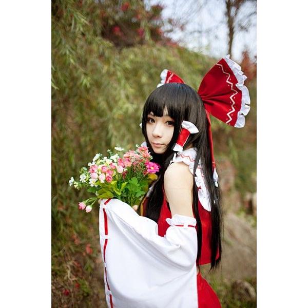 博麗 霊夢 コスプレ衣装 新品 東方Project コスプレ衣装+ウイッグ SET