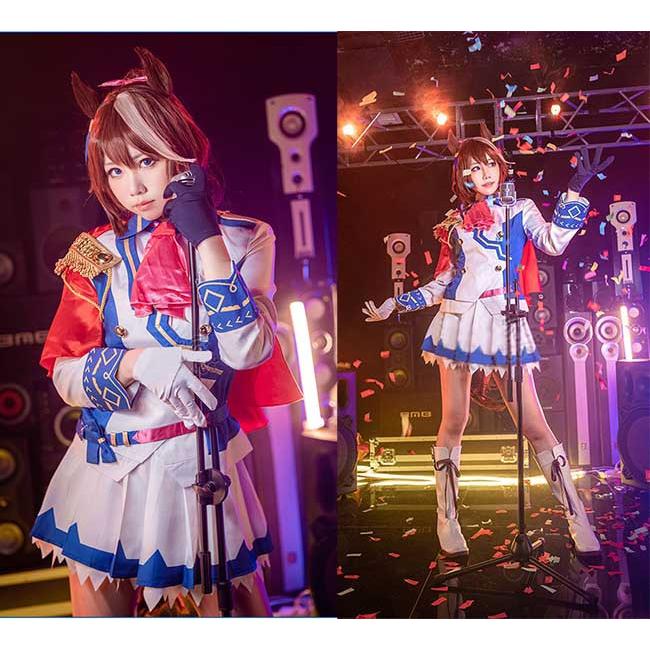 ウマ娘 プリティーダービー トウカイテイオー コスプレ衣装 ウィッグ