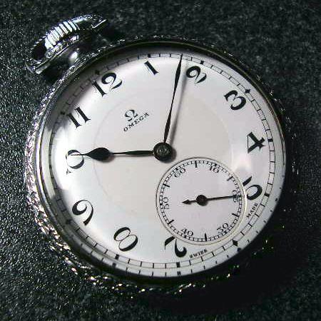 OMEGA オメガ 手巻きアンティーク懐中時計 : 古時計の館 - 通販