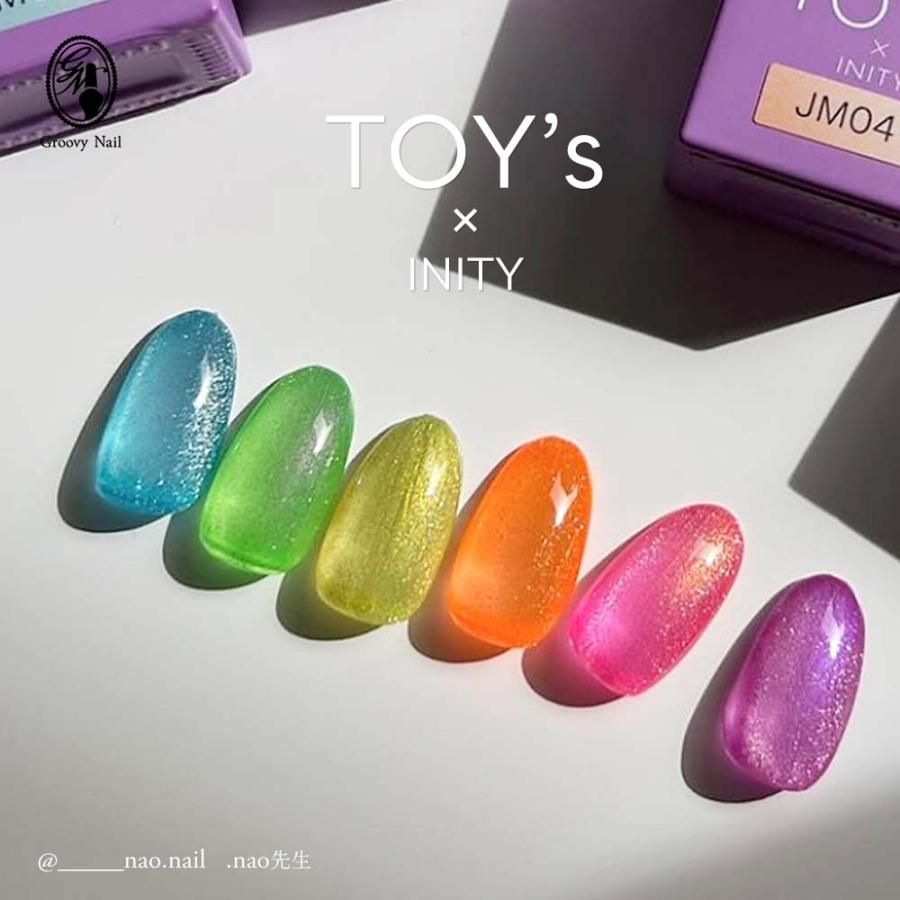 TOY's × INITY ジェリーマグ 7ml 全6色 T-JM01~06 マグネットジェル