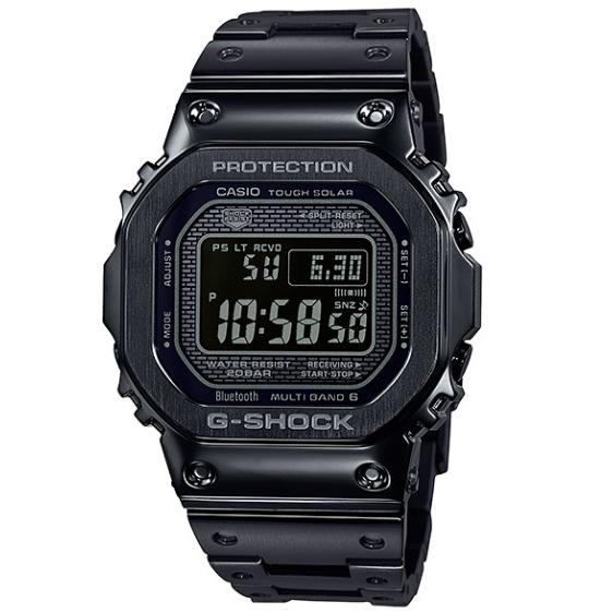 G-SHOCK Gショック Bluetooth 電波 ソーラー 腕時計 オールブラック