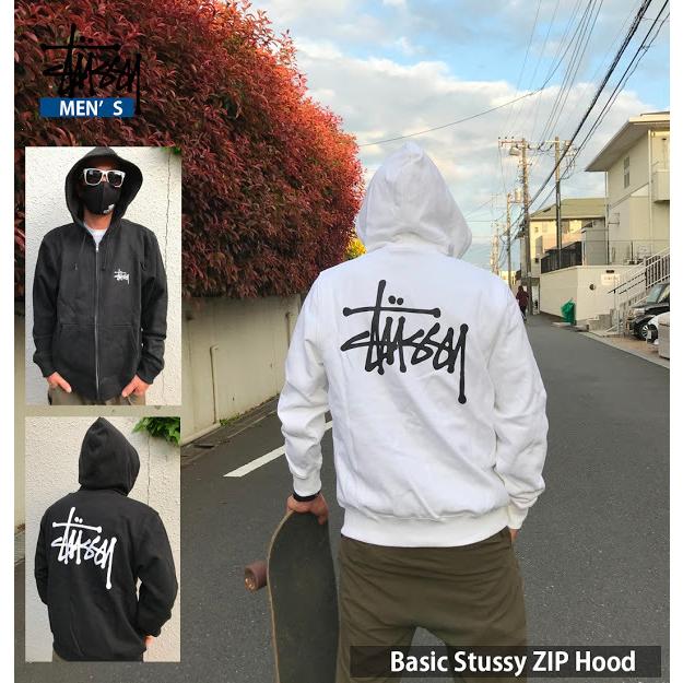 STUSSY（ステューシー） メンズ BASIC STUSSY ZIP HOOD プルオーバー