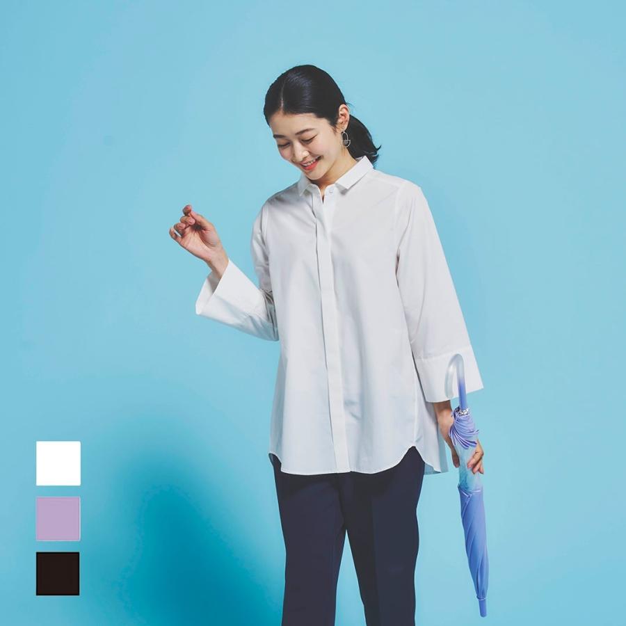 KEYUCA（ケユカ） 長袖 レディース トップス 防汚加工 撥水 洗える