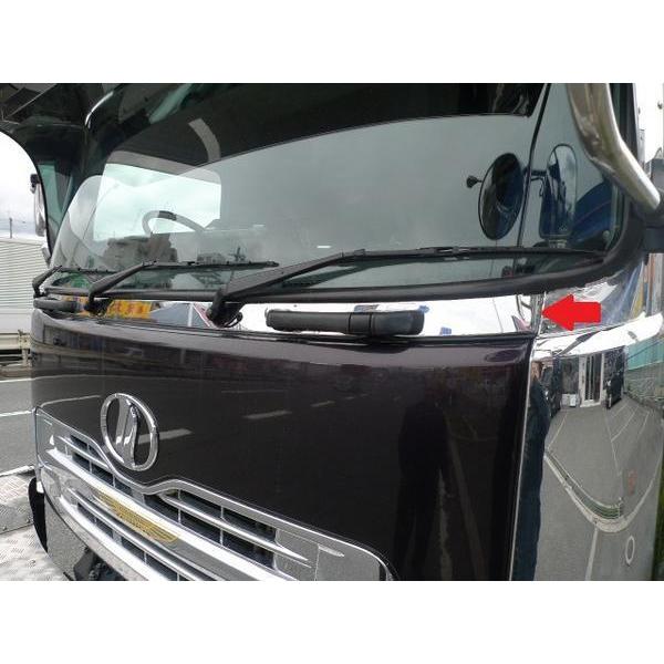 ジェットイノウエ 大型UDパーフェクトクオン用 メッキワイパーパネル