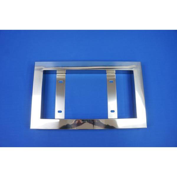 ジェットイノウエ 大型用50mm角ナンバー枠 ナンバープレート枠