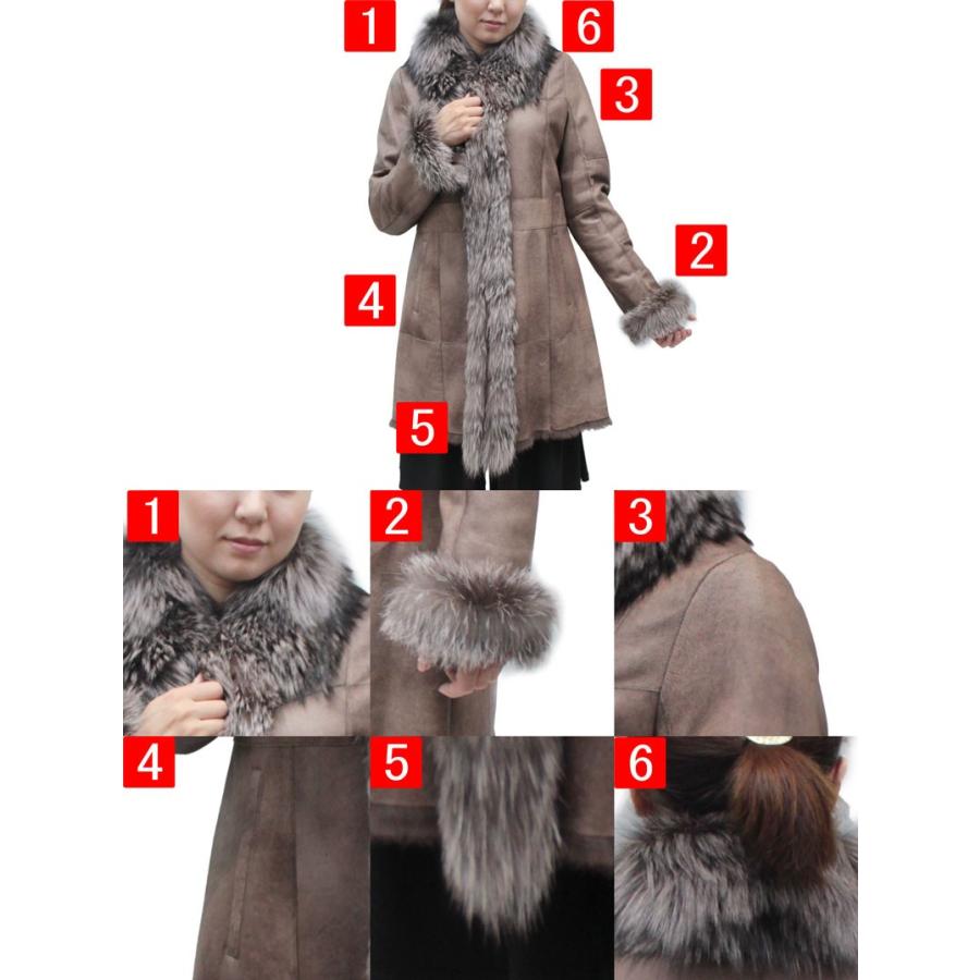 フランス パリの有名ブランド ラビット ムートンコート 毛皮コート