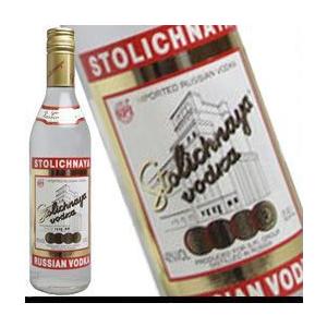 ストリチナヤ ウォッカ 500ml 40度 正規 ラトビア産ロシア : お酒の
