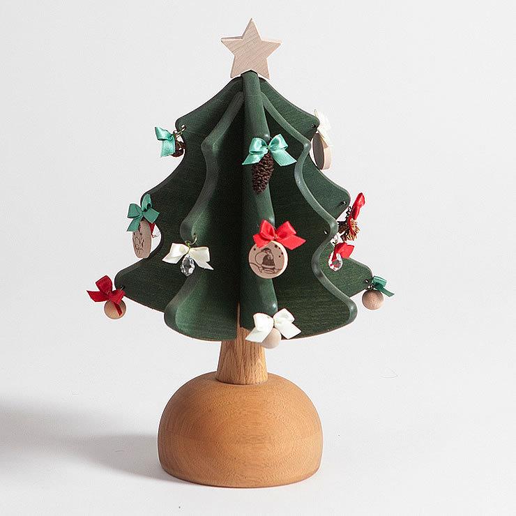 オークヴィレッジ 木のおもちゃ オルゴールツリー・プチ : 家具の里