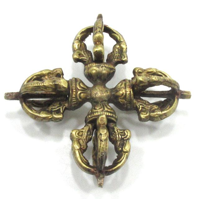 金剛杵 カツマ 羯磨 十字金剛杵 ドルジェ バジュラ 五鈷杵 長さ約