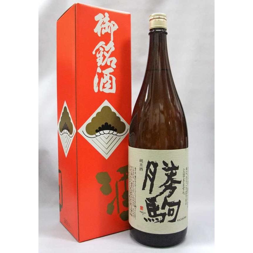勝駒 純米酒 1800ml 日本酒（箱入）（2024年7月） : 上方市場! - 通販