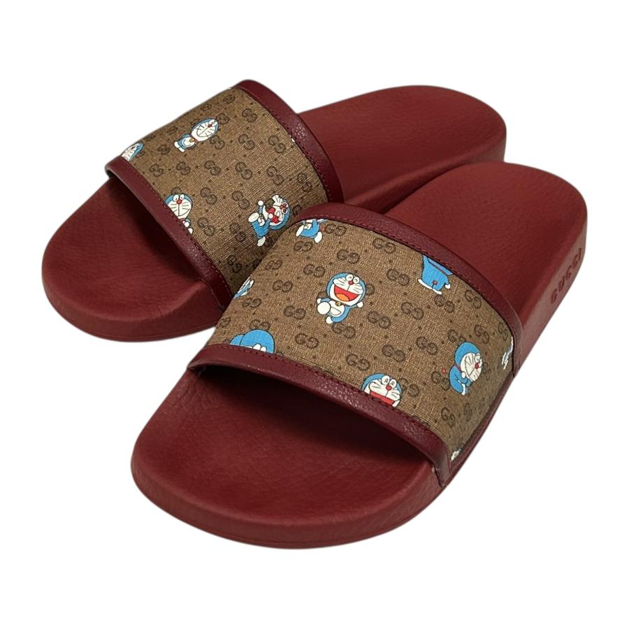 GUCCI（グッチ） 655026 ドラえもん GGスプリーム ラバーサンダル
