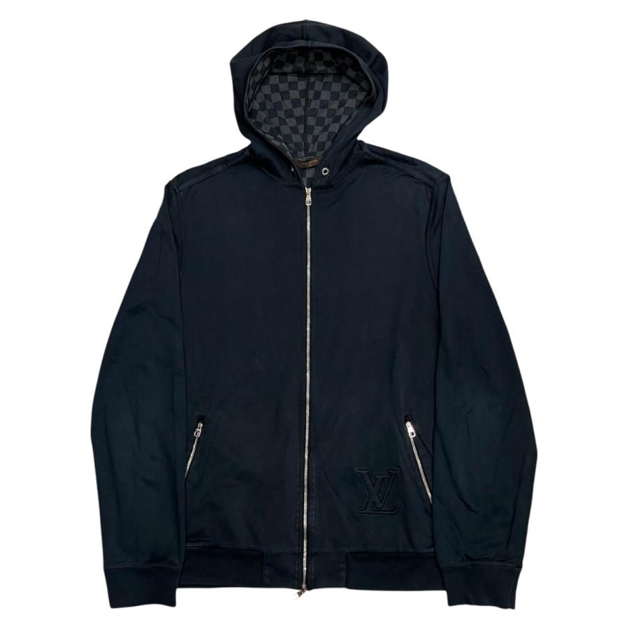 LOUIS VUITTON（ルイ・ヴィトン） LVロゴ ジップパーカー ダミエ XL