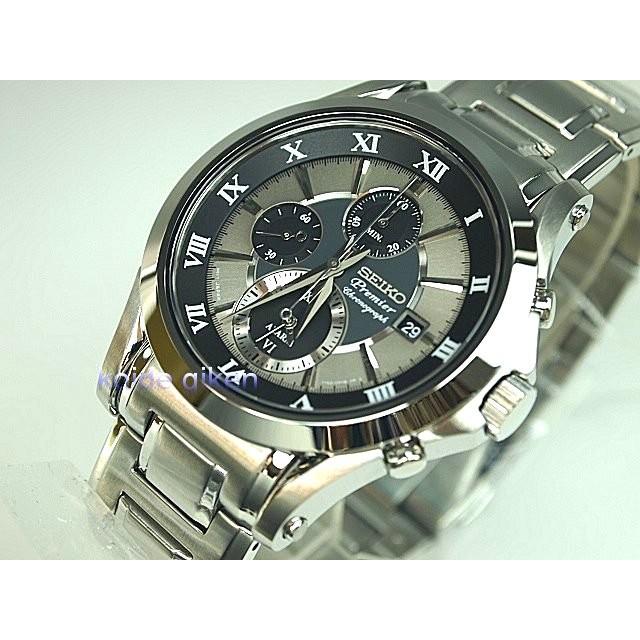 SEIKO（セイコー） 腕時計 逆輸入 プルミエ クロノグラフ SNAF17P1