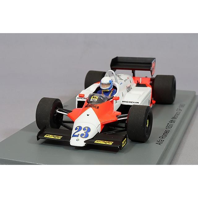 スパーク 1/43 アルファロメオ 183T 1983 F1 モナコGP #23 M.バルディ