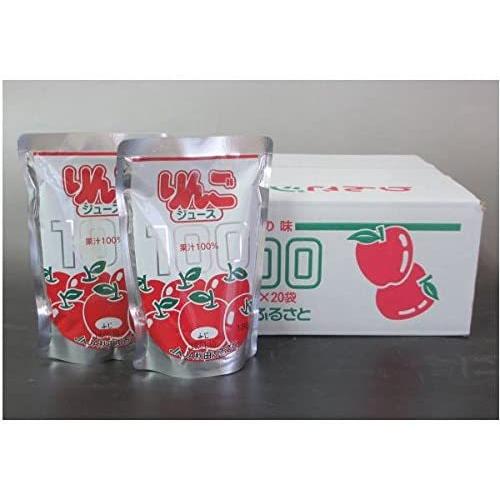 JA秋田ふるさと 農協 増田町 果汁100％ りんごジュース 180g