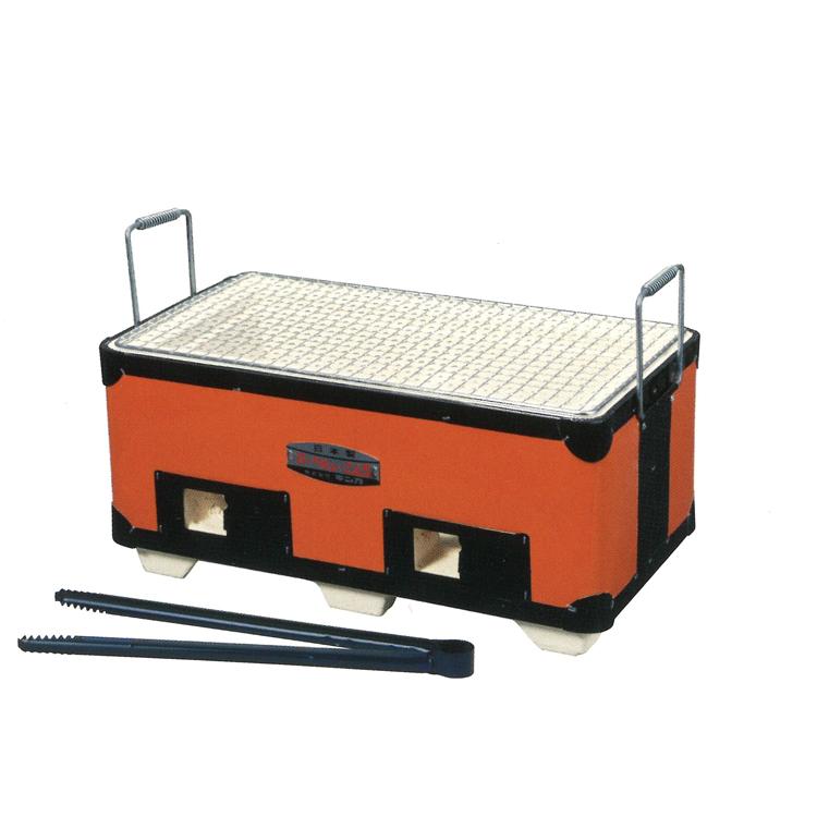 日本製 キンカ バーベキューコンロ(角形) BBQ バーベキュー には 炭火