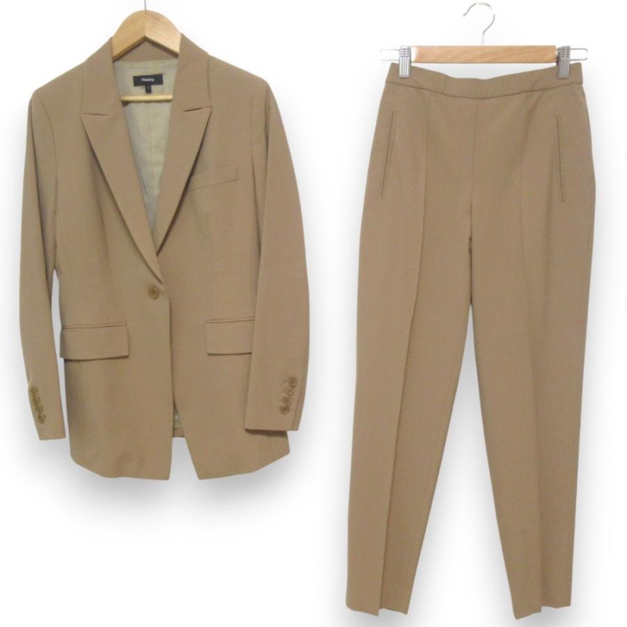 theory（セオリー） 美品 TRACEABLE WOOL ストレッチ テーラード