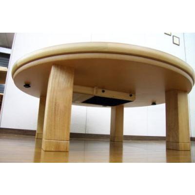 こたつ 家具調こたつ コタツ マーブル 円形 丸型 120cm丸 リビング