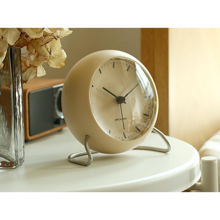 ARNE JACOBSEN（アルネ ヤコブセン） テーブルクロック CITY HALL