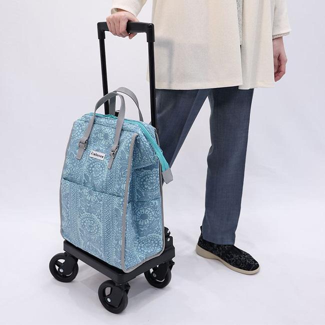 Finlayson 横押カート(ショッピングカート 4輪 横押し おしゃれ