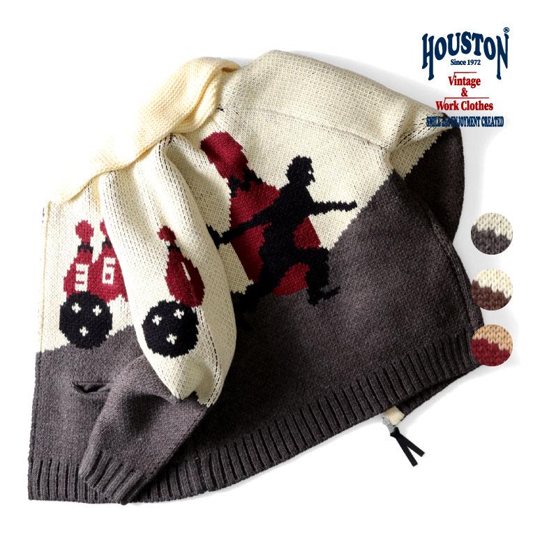 HOUSTON（ヒューストン） 22236 COWICHAN SWEATER (BOWLING)/ カウチン