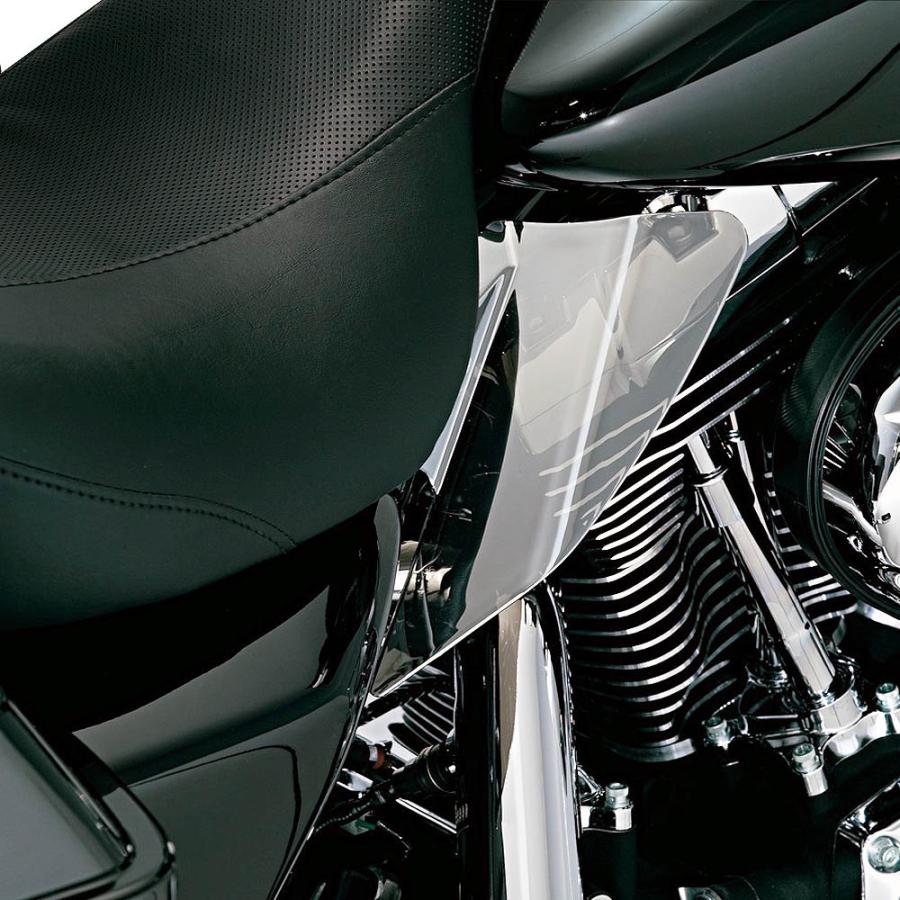 クリアキン サドルシールド・ミラースモーク : HD-PARTS ハーレー