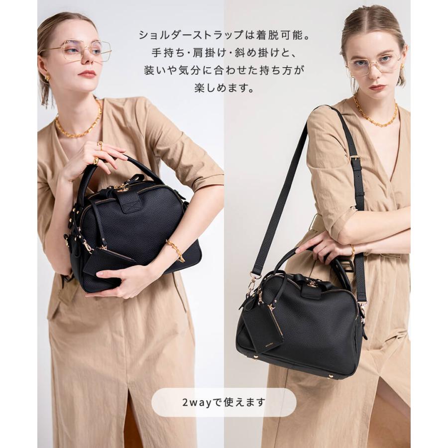 HAYNI（ヘイニ） 爆買 本革 ショルダーバッグ ボストンバッグ 2way