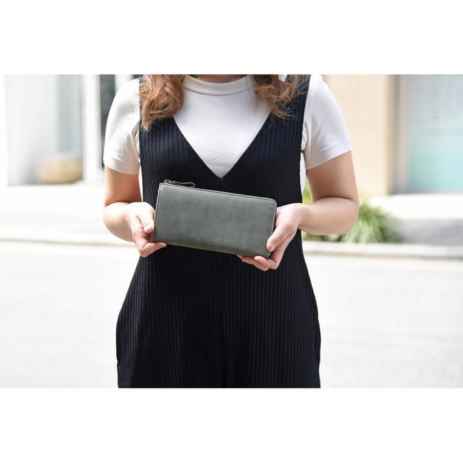 Hallelujah（ハレルヤ） 長財布 メンズ 本革 L字ファスナー レディース