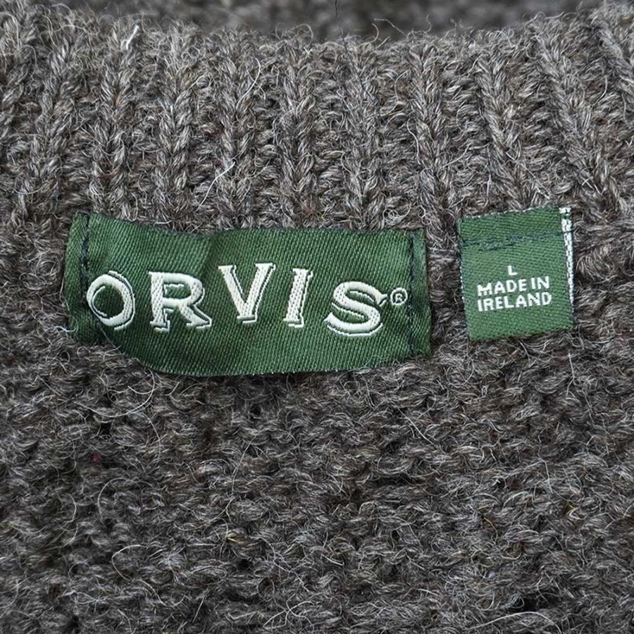 オービス ORVIS 00's フィッシャーマンセーター アランニット