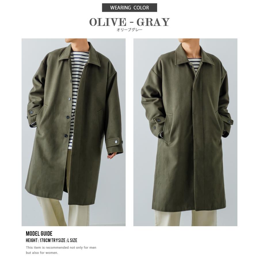 improves（インプローブス） オーバーコート メンズ メルトン ロング