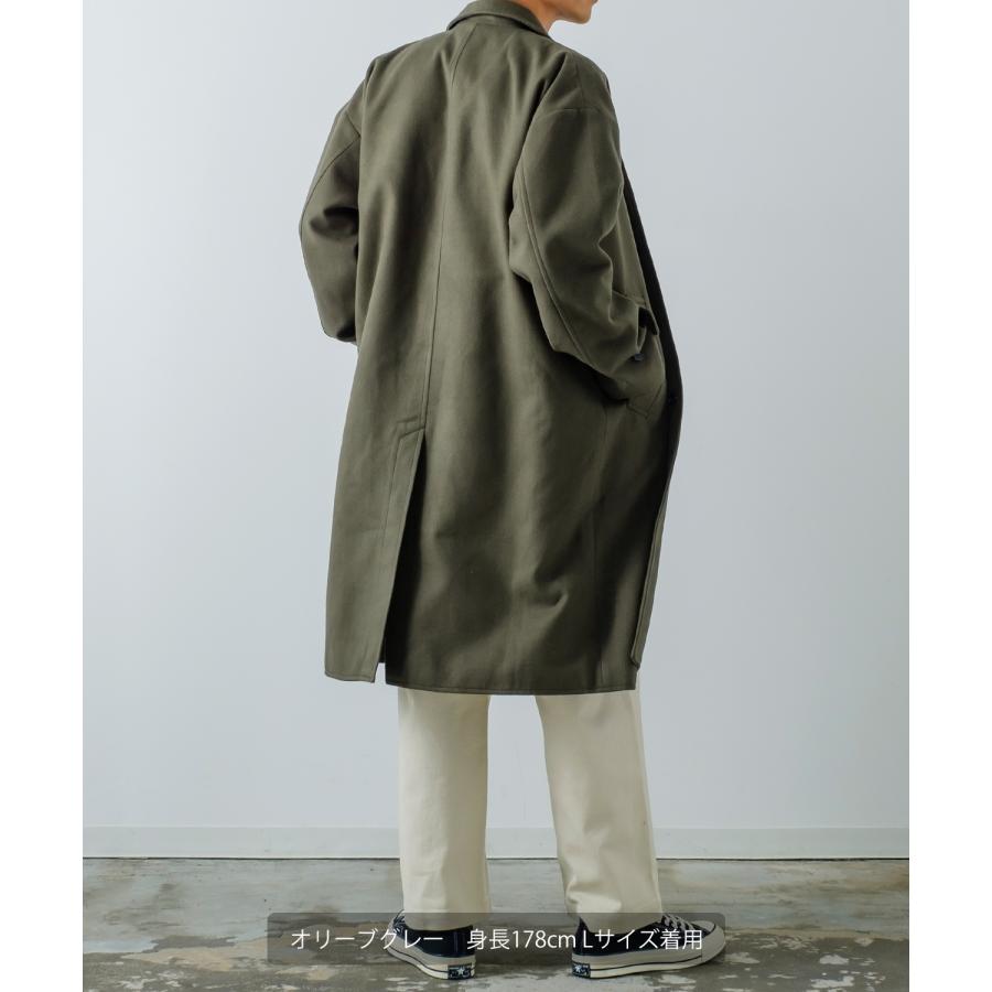 improves（インプローブス） オーバーコート メンズ メルトン ロング