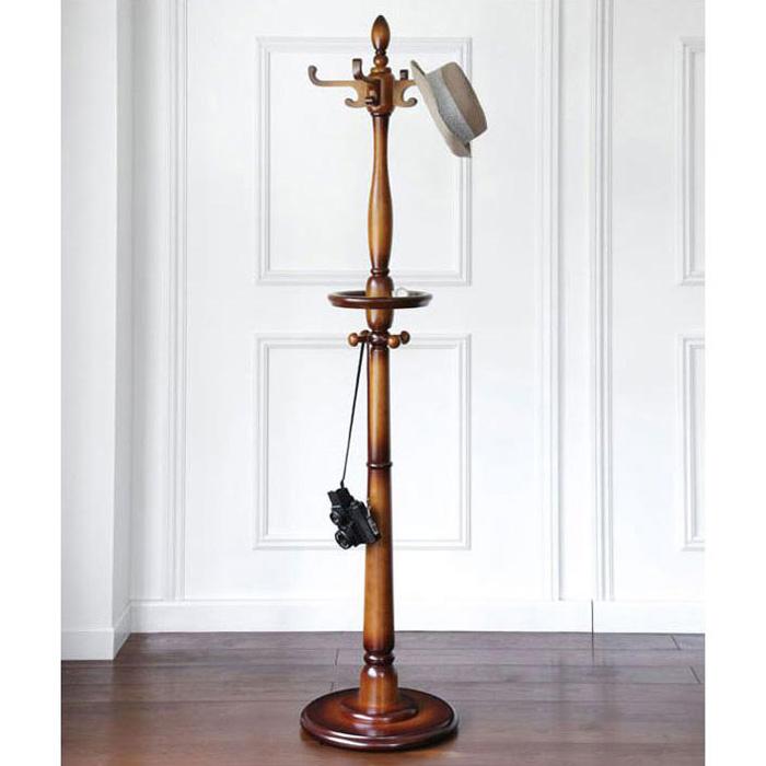 曙工芸製作所 コートハンガー 木製 コート掛け 玄関 コートスタンド