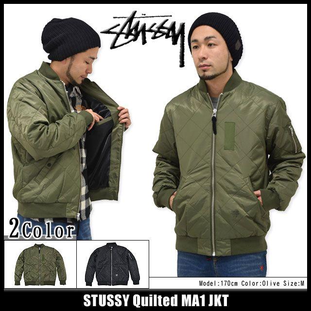 STUSSY（ステューシー） STUSSY Quilted MA1 ジャケット(stussy JKT