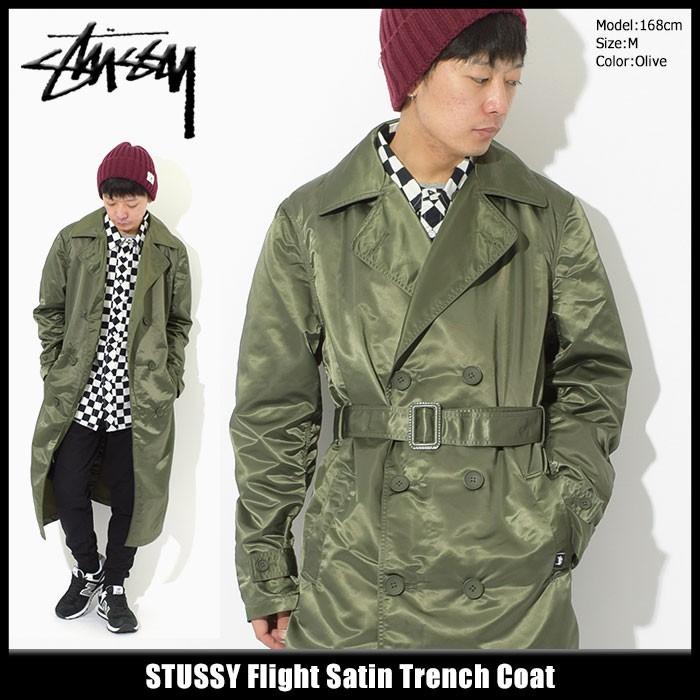 STUSSY（ステューシー） ジャケット メンズ Flight Satin Trench
