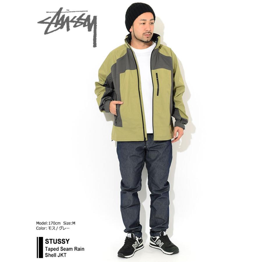 STUSSY（ステューシー） ジャケット メンズ Taped Seam Rain Shell