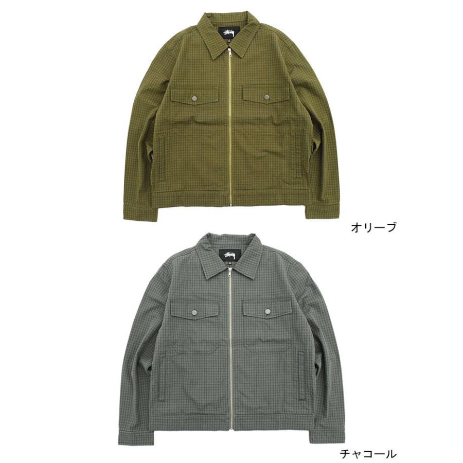 STUSSY（ステューシー） ジャケット メンズ Check Garage ( stussy JKT