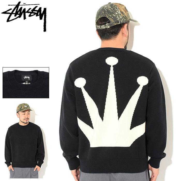 STUSSY（ステューシー） セーター メンズ Bent Crown ( stussy sweater