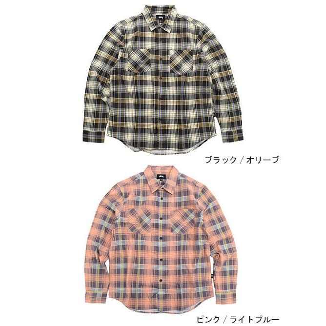 STUSSY（ステューシー） シャツ 長袖 メンズ Lawrence Plaid ( stussy
