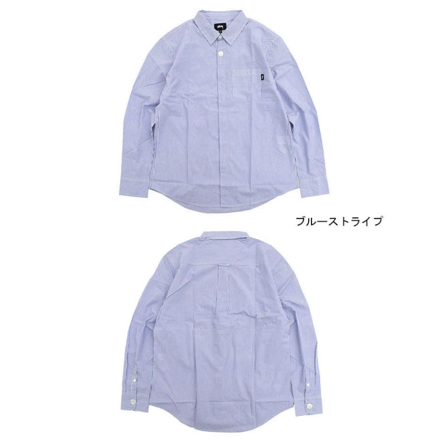 STUSSY（ステューシー） シャツ 長袖 メンズ Big Button Stripe
