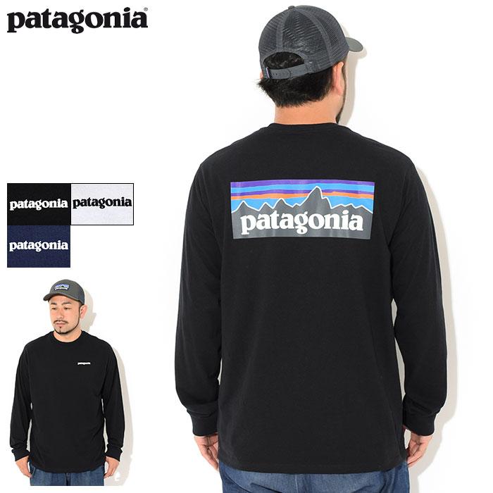 patagonia（パタゴニア） ロンT Tシャツ 長袖 メンズ P-6 ロゴ