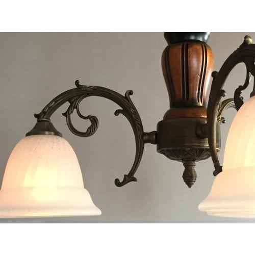 大正浪漫漂う モダンレトロなシャンデリア 【E17-60W×3灯】 / アトリエ