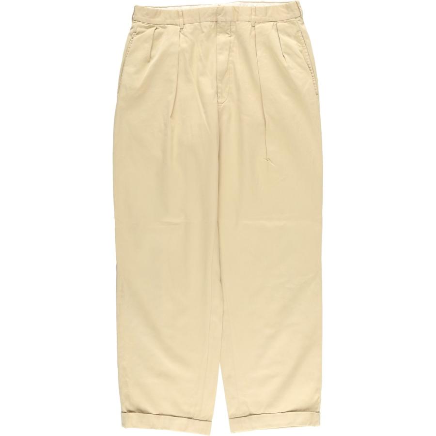 古着 ラルフローレン Ralph Lauren POLO by ツータック スラックス